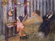 Edouard Vuillard Scha Guitry Dans sa Loge Sweden oil painting artist